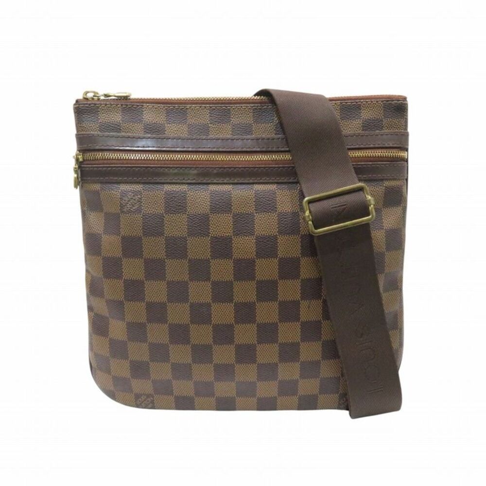 Louis Vuitton Pochette Bosphore Damier Ebene Shoulder Bag